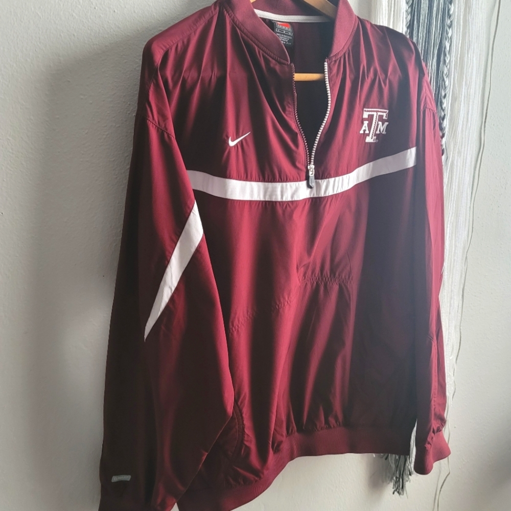 A&M Football Nike Climafit Jacket